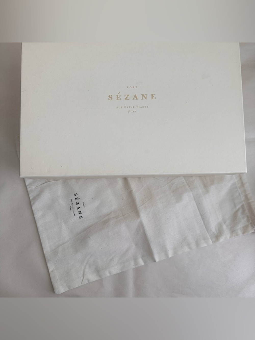 NEW Sezane Zoe Sandals Bronze Women 8 Metallic Leather Rope Knot Box & Dust Bag - Picture 13 of 14